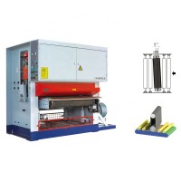 Precise Calibrating wide belt sanding brush machine